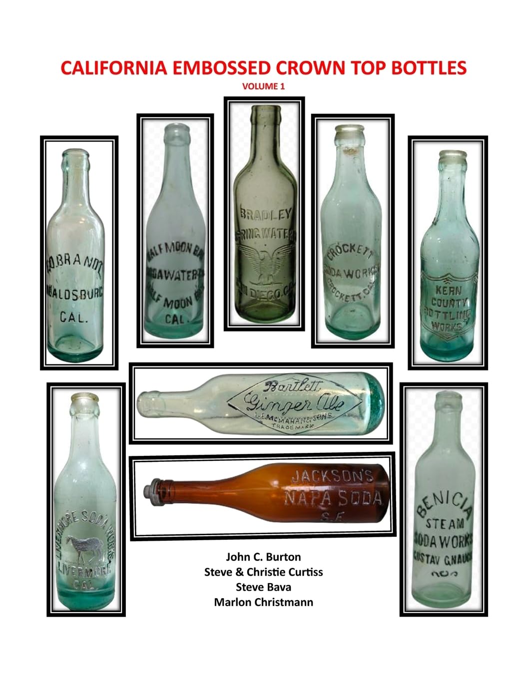 ler totalmente California Embossed Crown Top Bottles