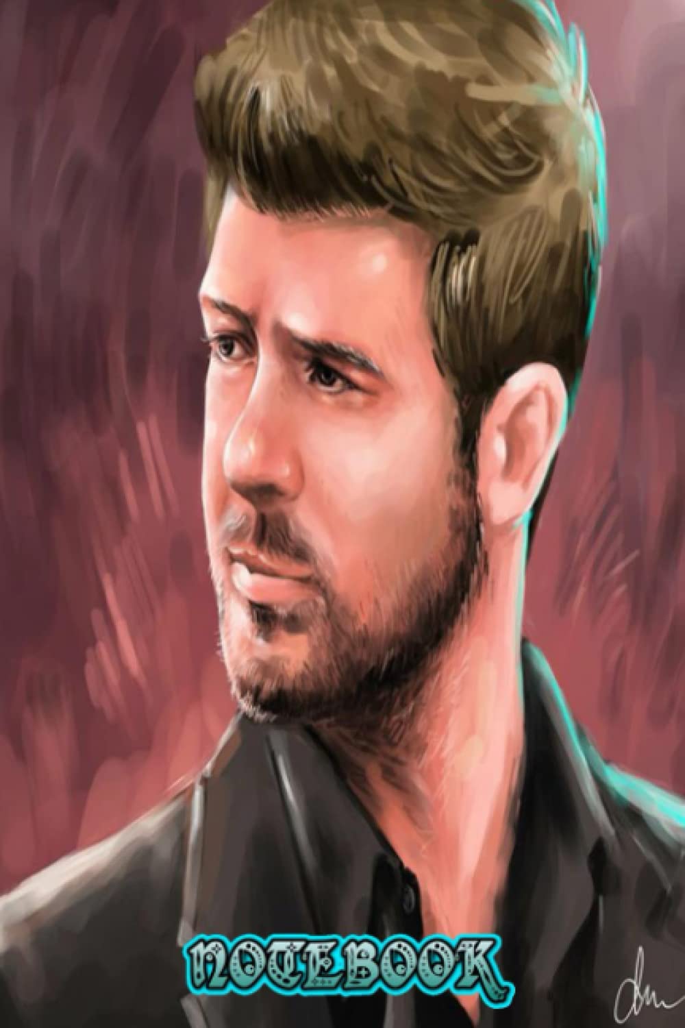 capítulo por capítulo baixar NOTEBOOK: Robin Thicke Blank Lined Notebook, Christmas, Thankgiving Notebook and Birthday Gifts Idea #236