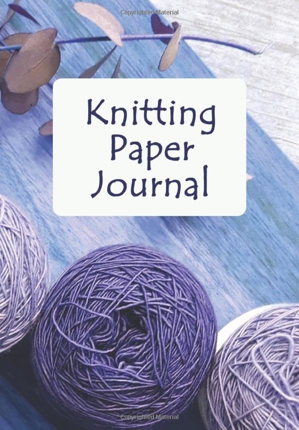 ler totalmente Knitting Paper Journal: Knitter's 4:5 ratio graph paper | Design your own paper patterns on traditional graph paper | Be creative have fun and enjoy the beautiful results of your own creativity