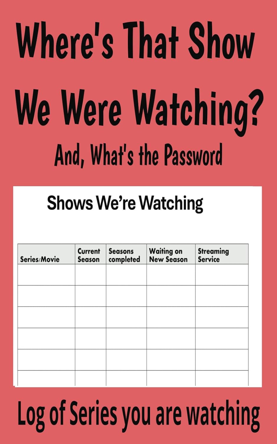 capítulo por capítulo baixar Where's That Show We Were Watching?: And, What's the Password