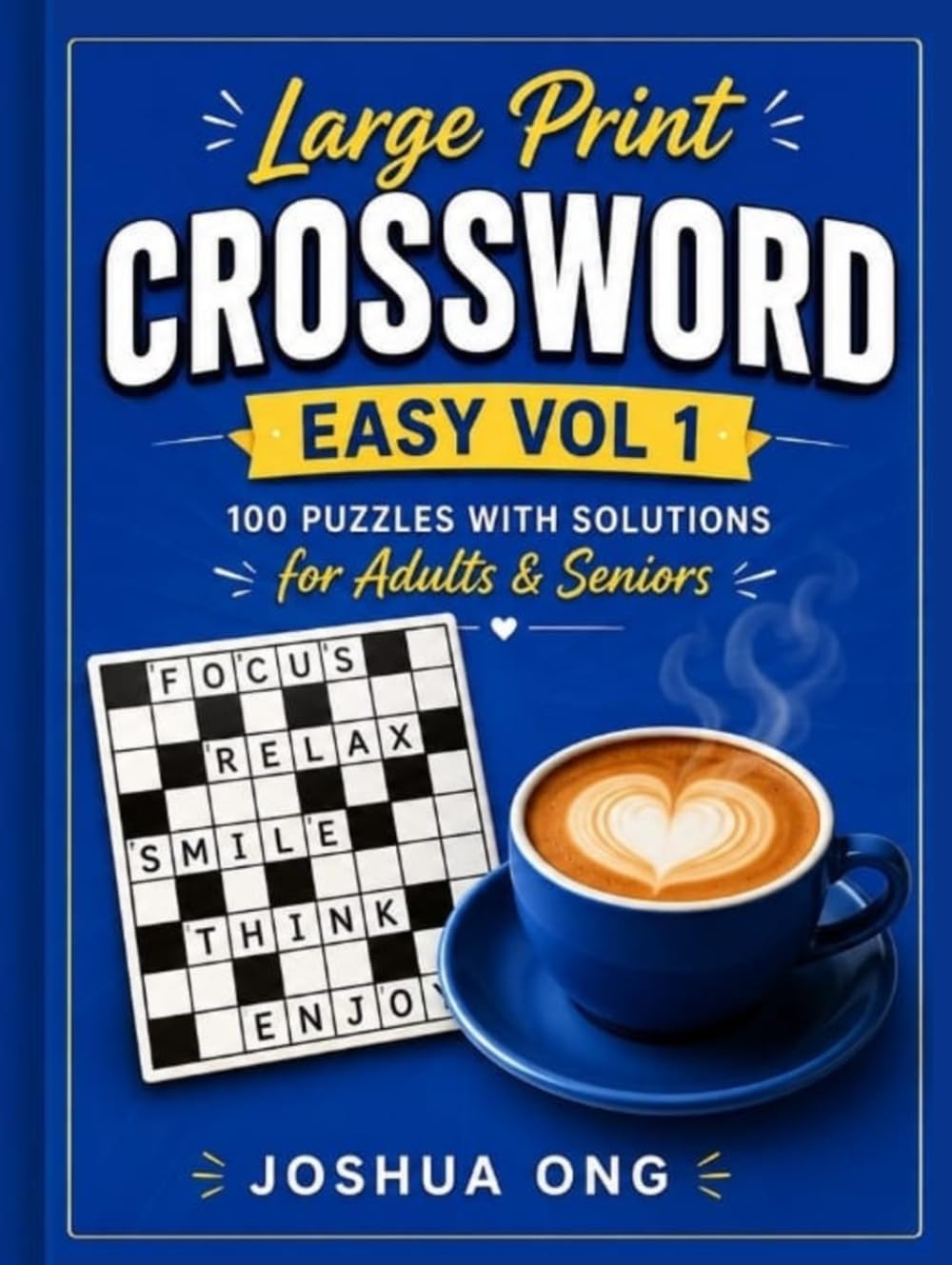 Large Print Easy Crossword Vol 1: 100 Fun & Easy Large Print Crossword Puzzles for Adults & Seniors — A Relaxing Brain Game to Boost Memory, Beat... Puzzle Books for Adults, Seniors and Kids) baixar o livro de graça