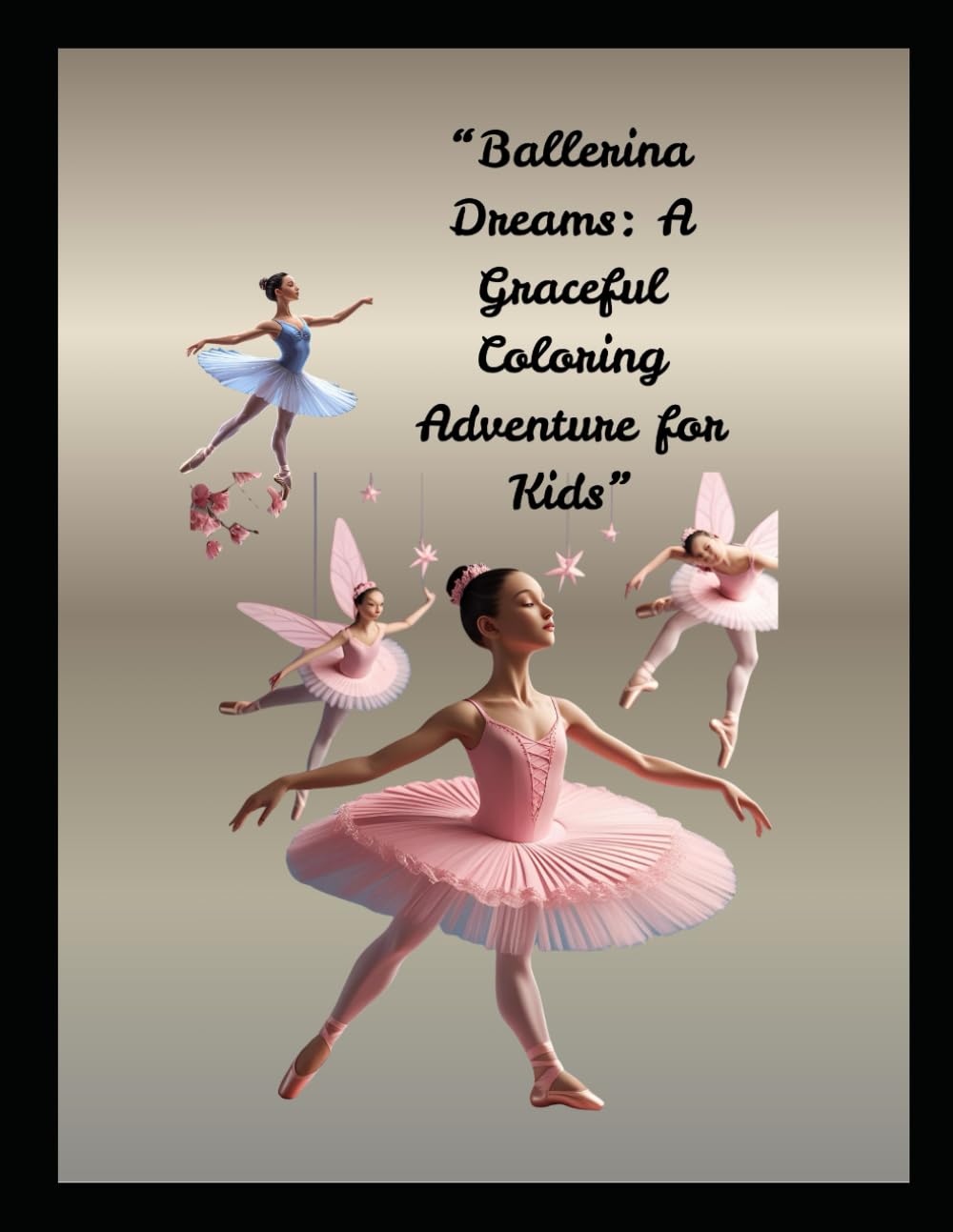 capítulo por capítulo baixar “Ballerina Dreams: A Graceful Coloring Adventure for Kids”: A charming collection of ballerina-themed coloring pages for girls ages 4–8.