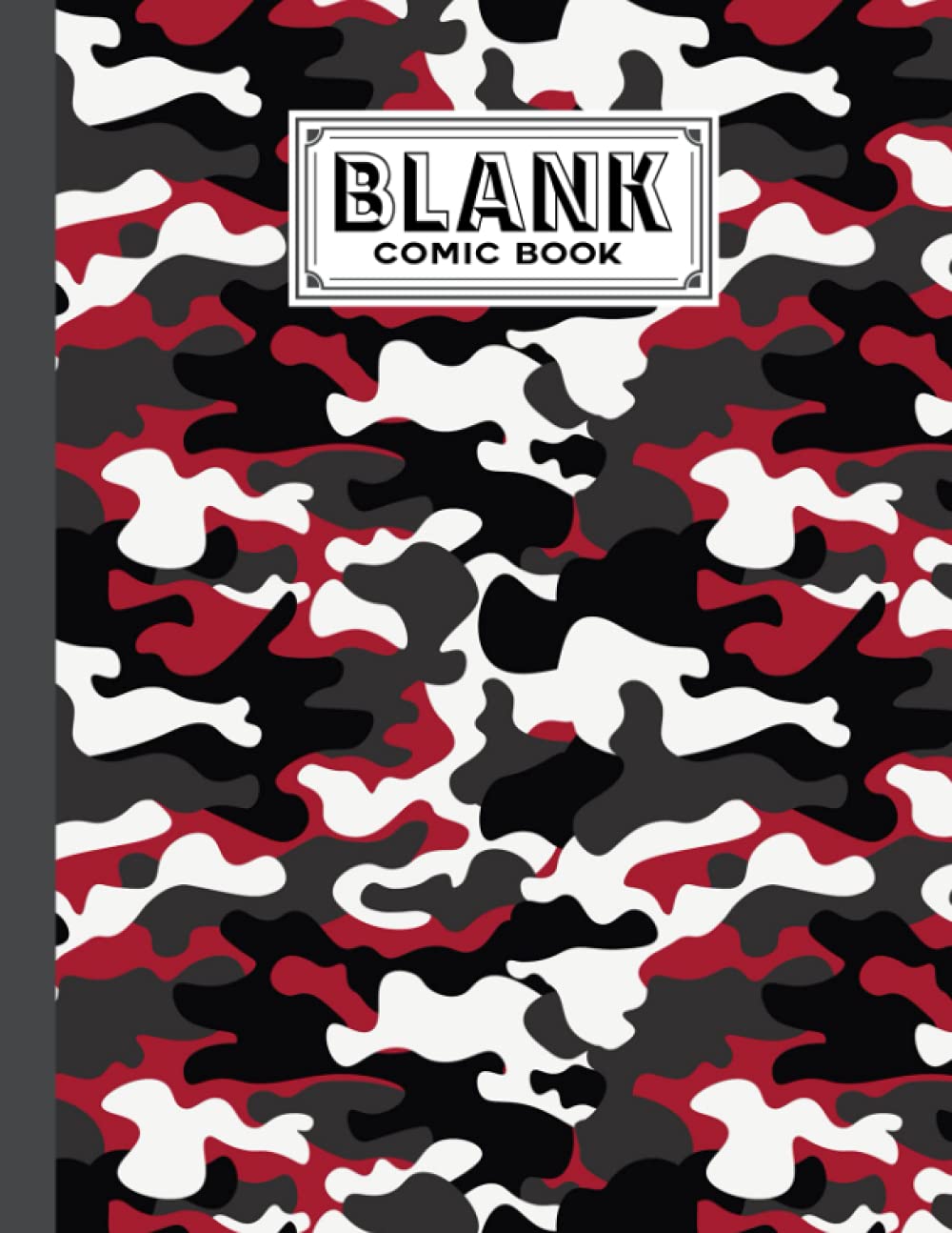 capítulo por capítulo baixar Blank Comic Book: Camo Print Cover, Create Your Own Story, Journal, Notebook, Sketchbook for Kids and Adults, 120 Pages - Size 8.5" x 11" Notebook by Nikolai Gebhardt