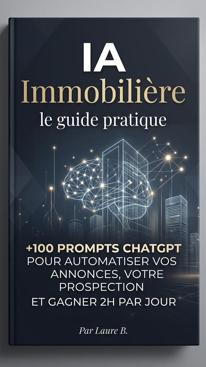 IA IMMOBILIÈRE: Le guide pratique: +100 Prompts ChatGPT pour automatiser vos annonces, votre prospection et gagner 2h par jour (French Edition) baixar o livro de graça