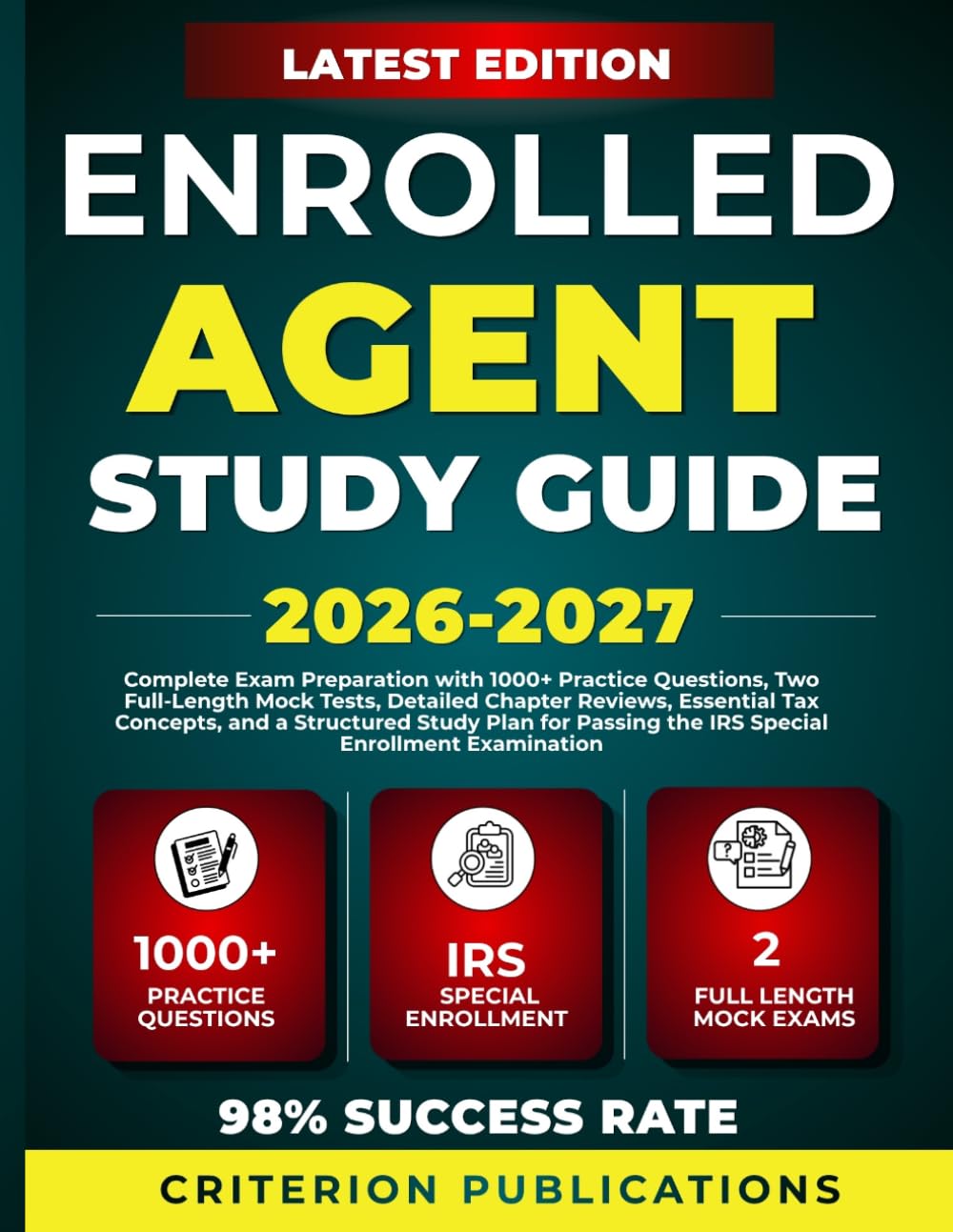 ENROLLED AGENT STUDY GUIDE 2026-2027: Complete Preparation with 1000+ Practice Questions, Two Full-Length Mock Tests, Detailed Chapter Reviews,... the IRS Special Enrollment Examination baixar o livro de graça