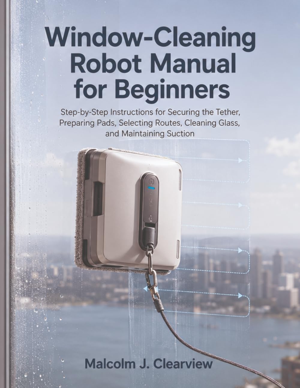 Window-Cleaning Robot Manual for Beginners: Step-by-Step Instructions for Securing the Tether, Preparing Pads, Selecting Routes, Cleaning Glass, and Maintaining Suction baixar livro de graça