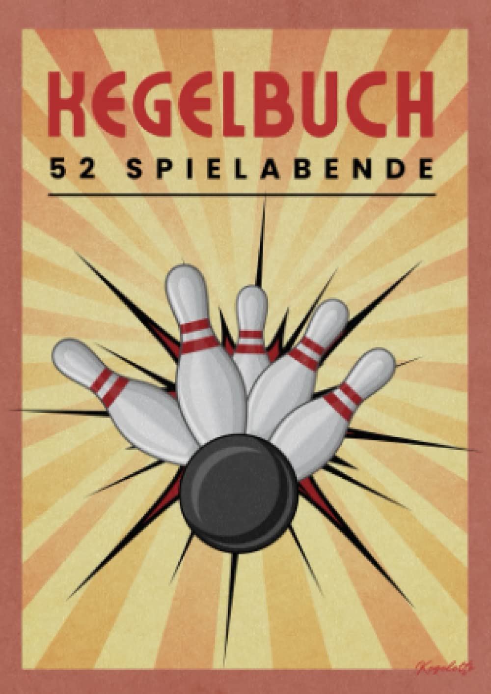 capítulo por capítulo baixar Kegelbuch: Das Original - Mini A6, mit Punkteblatt in DIN A5 für 52 Spielabende (Softcover) (German Edition)