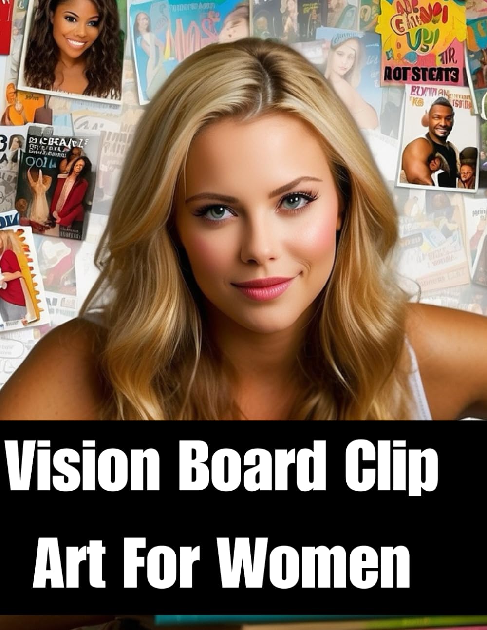 ler totalmente Vision Board Clip Art for Women: Inspiring Images and Positive Quotes to Help Visualize Goals and Motivate Yourself