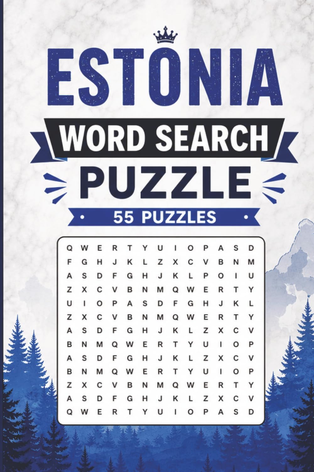 ler totalmente Estiona Word Search Puzzle: 55 Puzzles Word Search about Estiona and More | 6x9 inches, 110 pages | Gift for Estiona & Countries Lover