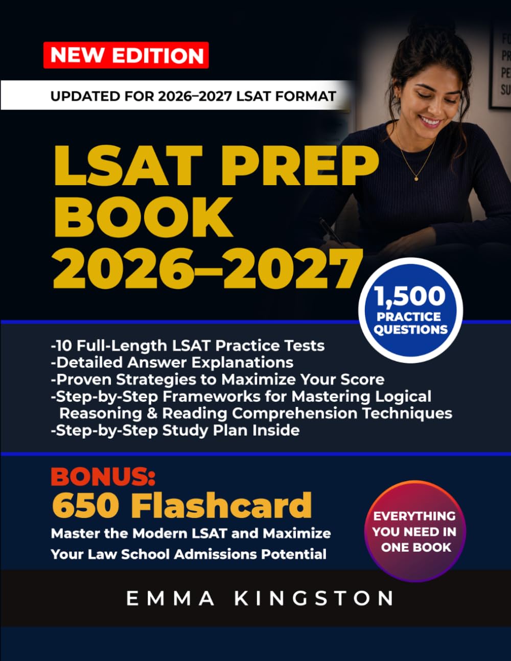 LSAT PREP BOOK: Complete Study Guide to Pass the LSAT Exam with 1500 Questions, 10 Full-Length Practice Tests, Detailed Answer Explanations, and Proven Strategies to Maximize Your Score baixar o livro de graça