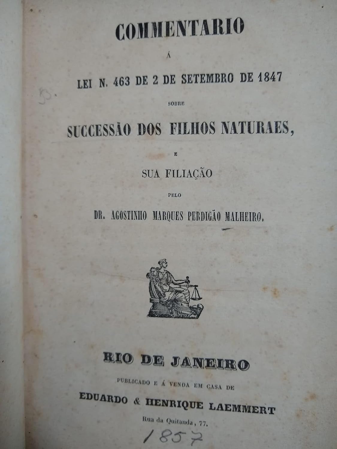 capítulo por capítulo baixar Comentário a Lei n. 463 de 2 de Setembro de 1847 sobre Sucessão dos Filhos Naturais