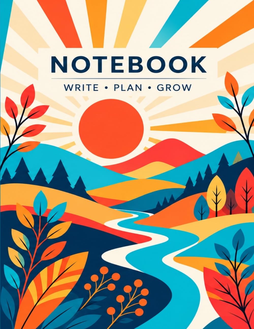 Autumn Adventure Notebook: A Colourful Lined Journal for Notes, Ideas & Everyday Inspiration baixar livro de graça