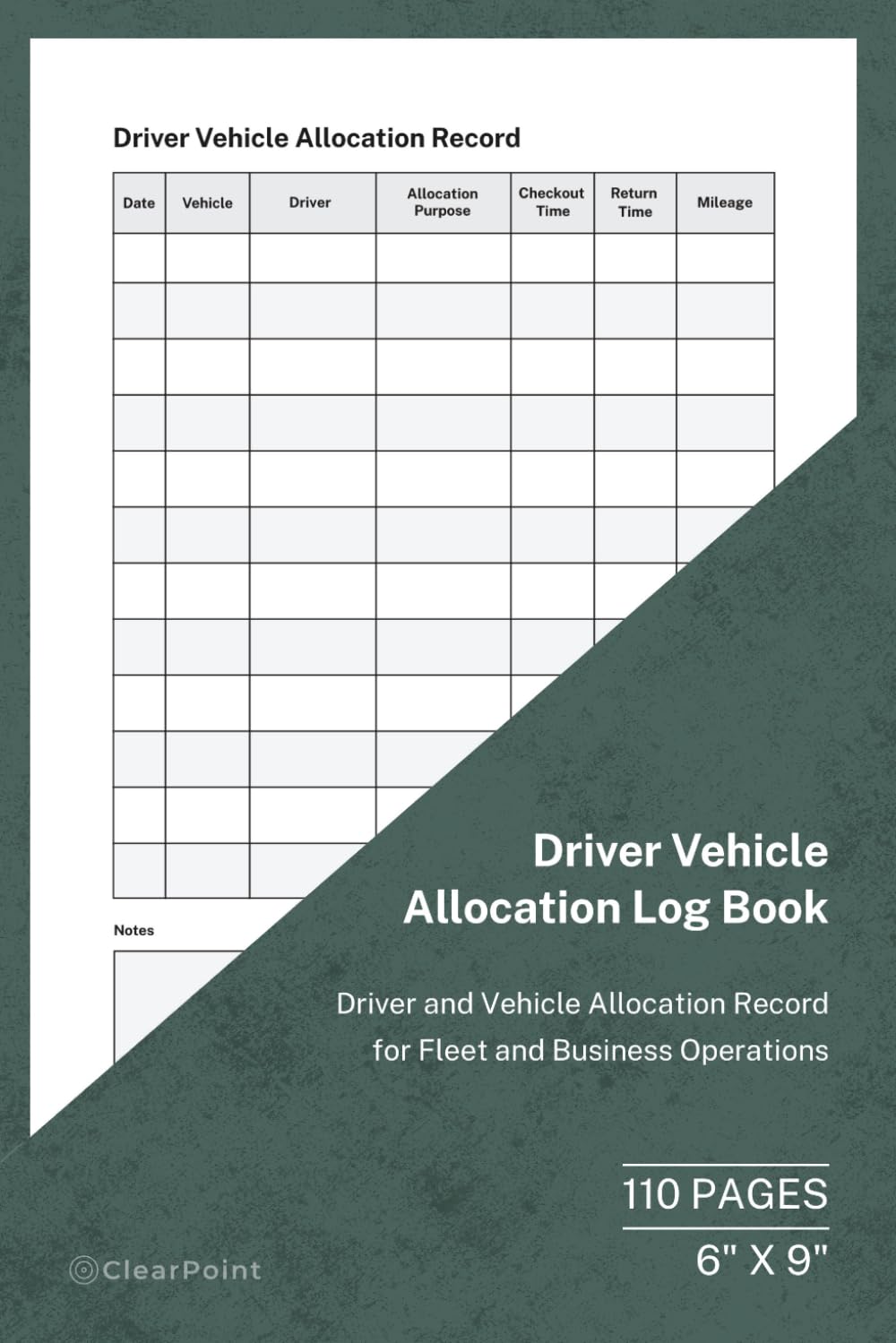 Driver Vehicle Allocation Log Book: Driver Assignment and Vehicle Record | 110 Pages | 6 × 9 Format: Vehicle Allocation Tracking for Drivers and Fleet Use baixar o livro de graça