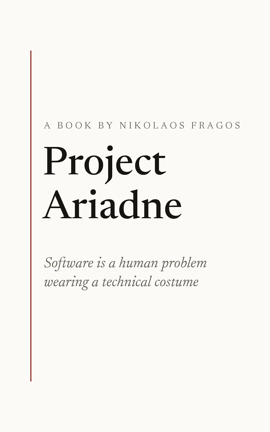 capítulo por capítulo baixar Project Ariadne: Software is a human problem wearing a technical costume (English Edition)