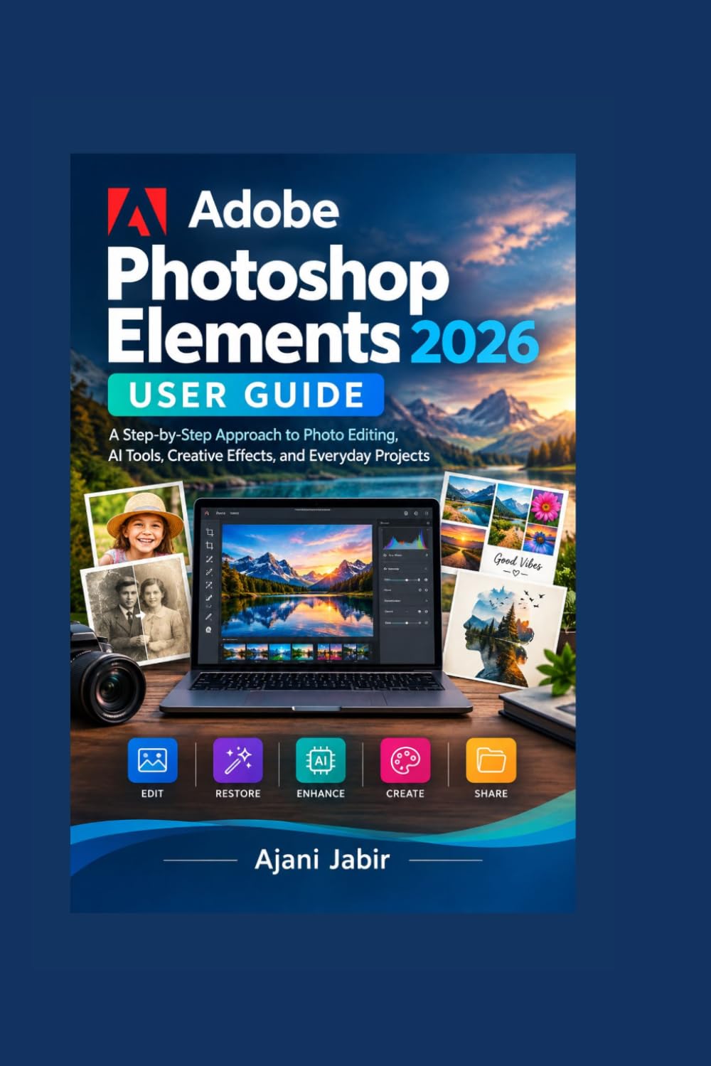 capítulo por capítulo baixar Adobe Photoshop Elements 2026 USER GUIDE: A Step-by-Step Approach to Photo Editing, AI Tools, Creative Effects, and Everyday Projects: 9