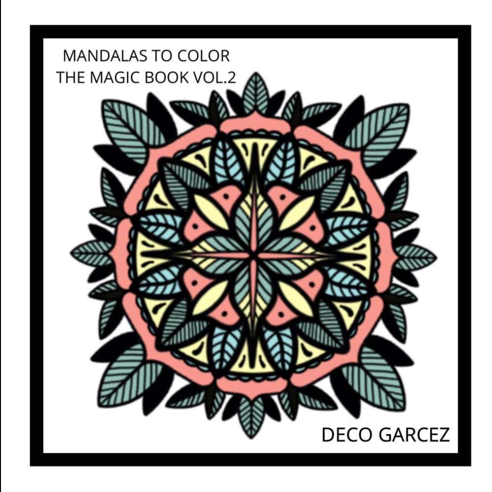 ler totalmente Mandalas to color: The Magic Book vol.2 (Portuguese Edition)