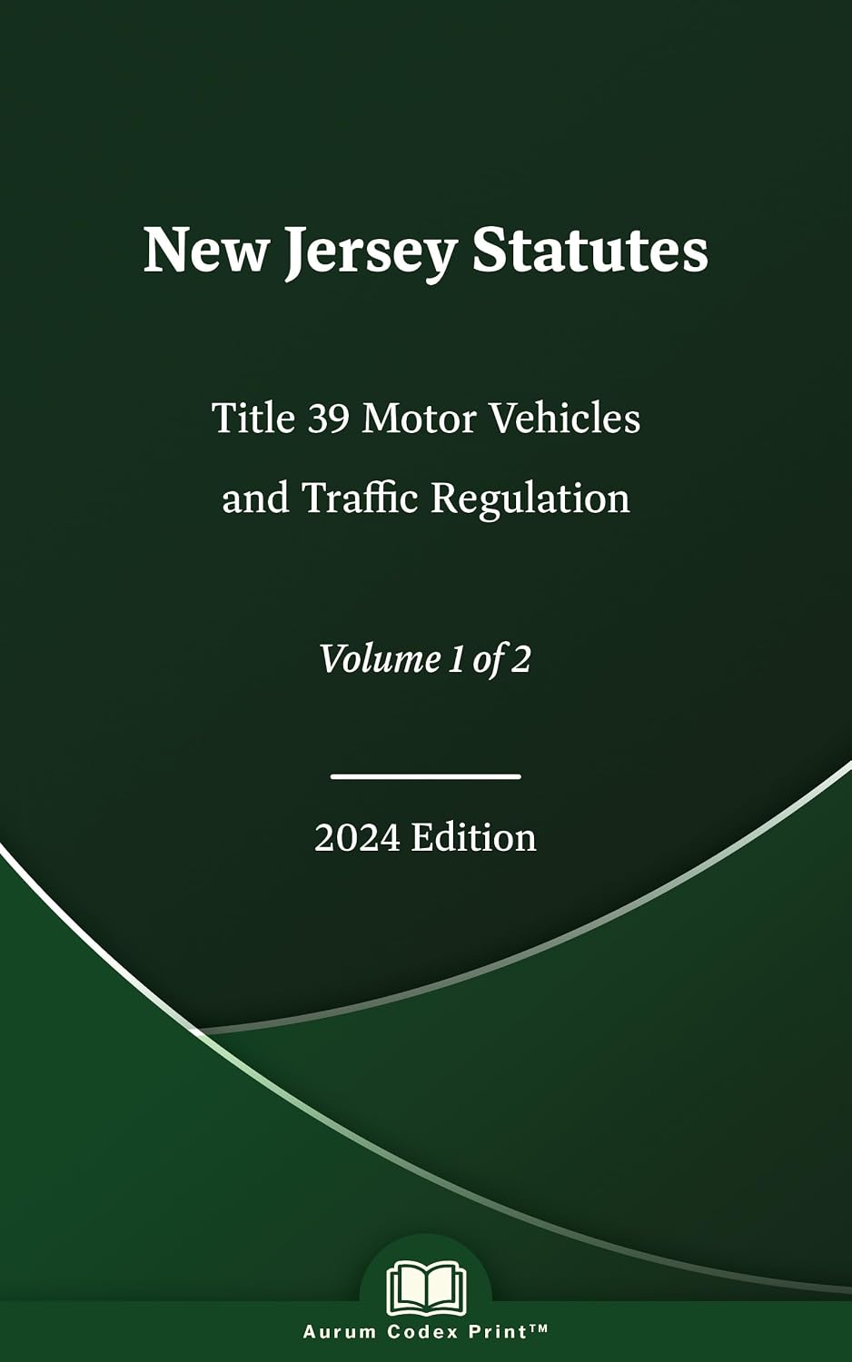 capítulo por capítulo baixar New Jersey Statutes Title 39 Motor Vehicles and Traffic Regulation 2024 Edition (Volume 1 of 2) (English Edition)