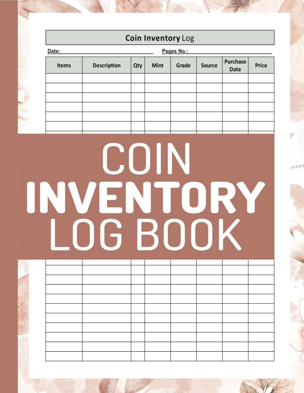 capítulo por capítulo baixar Coin Inventory Log Book: Logbook To Record And Keep Track Of Your Coin Collection.