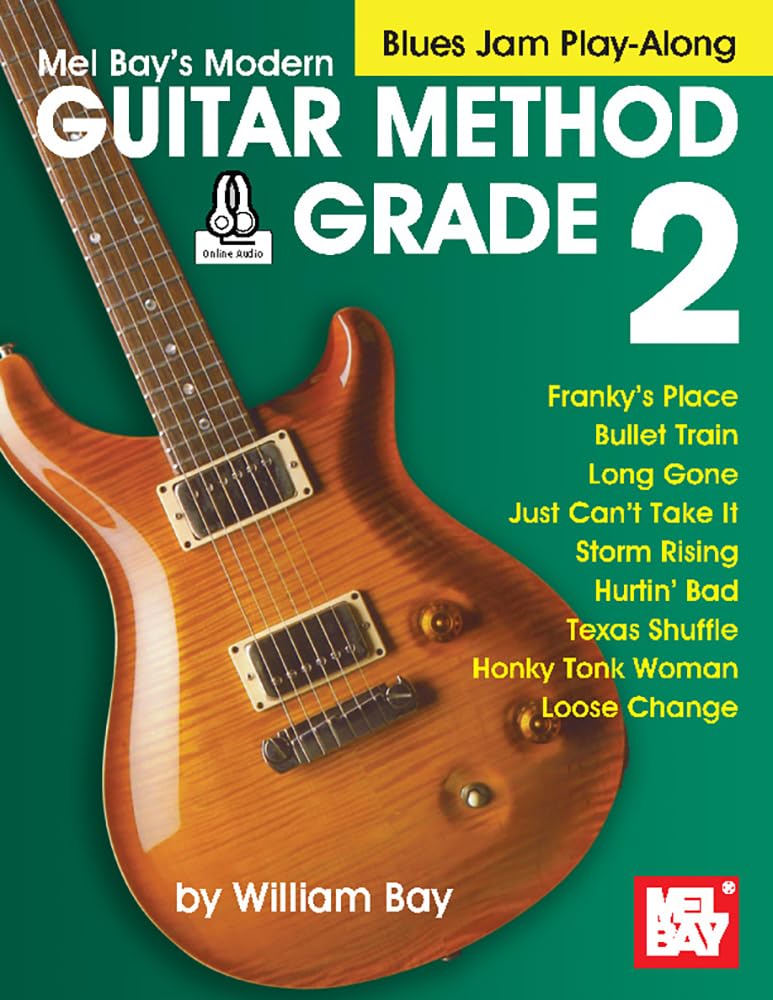 Modern Guitar Method Grade 2, Blues Jam Play-Along (English Edition)
