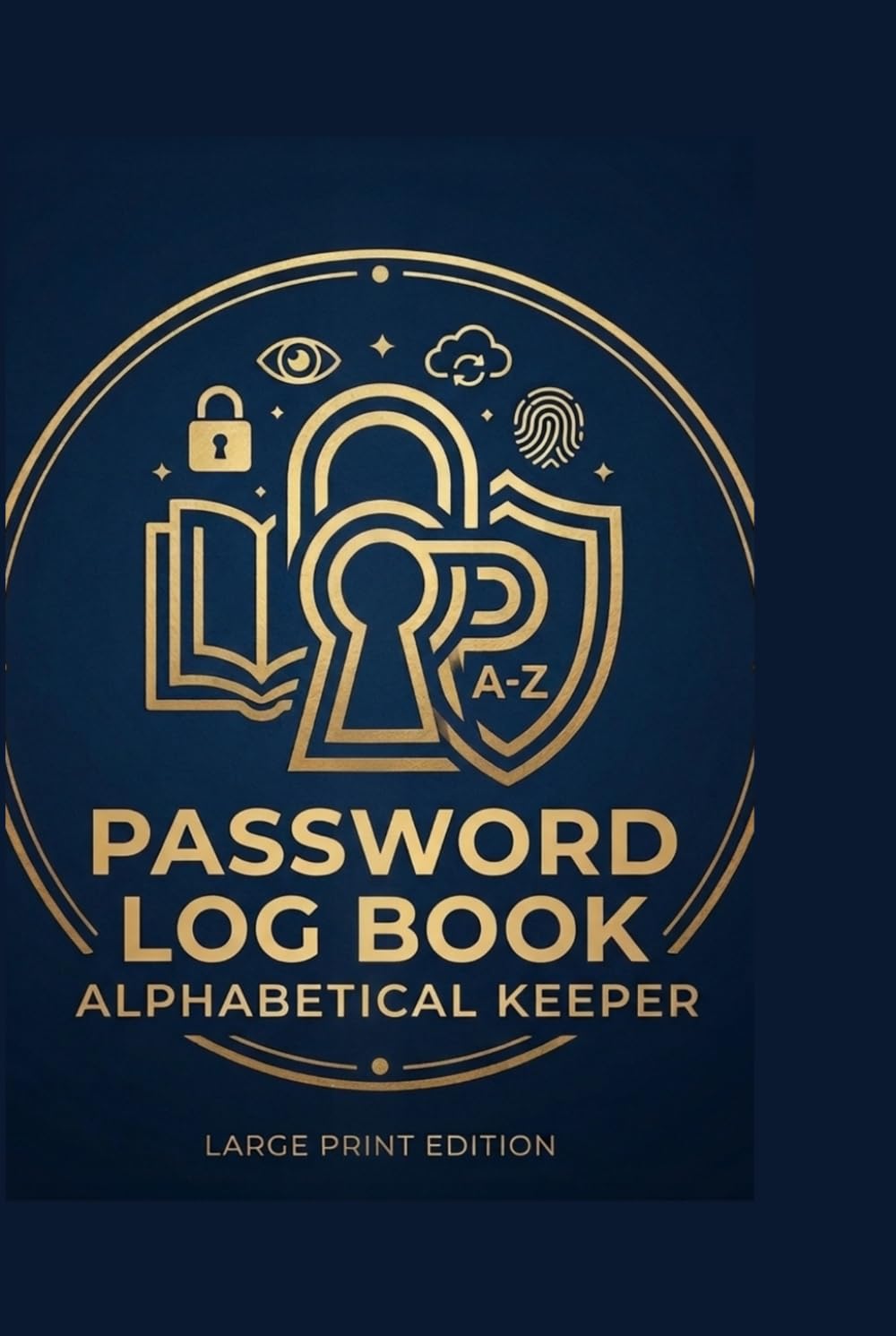 ler totalmente PASSWORD LOG BOOK: Alphabetical Pocket Password Keeper: Large Print Internet Address Logbook with A-Z Tabs