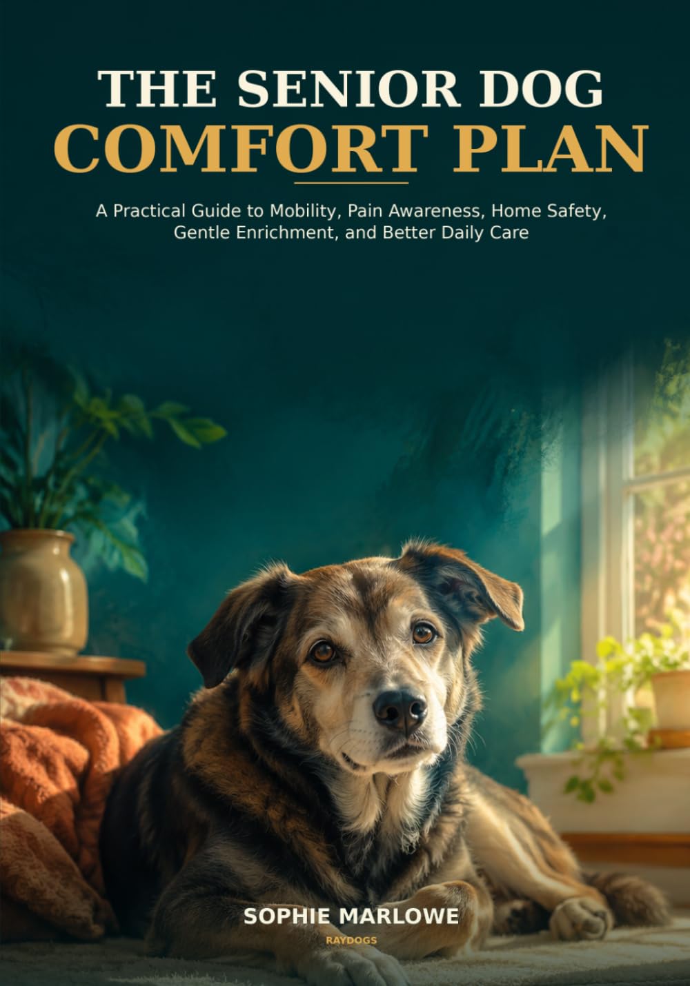 The Senior Dog Comfort Plan: A Practical Guide to Mobility, Pain Awareness, Home Safety, Gentle Enrichment, and Better Daily Care