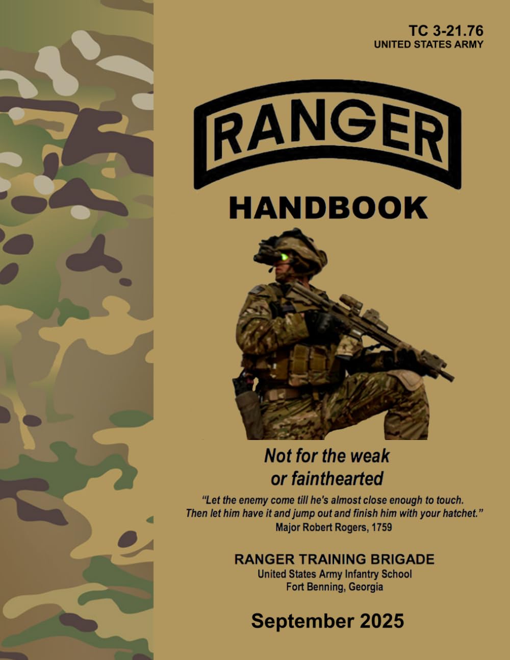 capítulo por capítulo baixar Ranger Handbook: TC 3.21-76, Sept 2025 Edition
