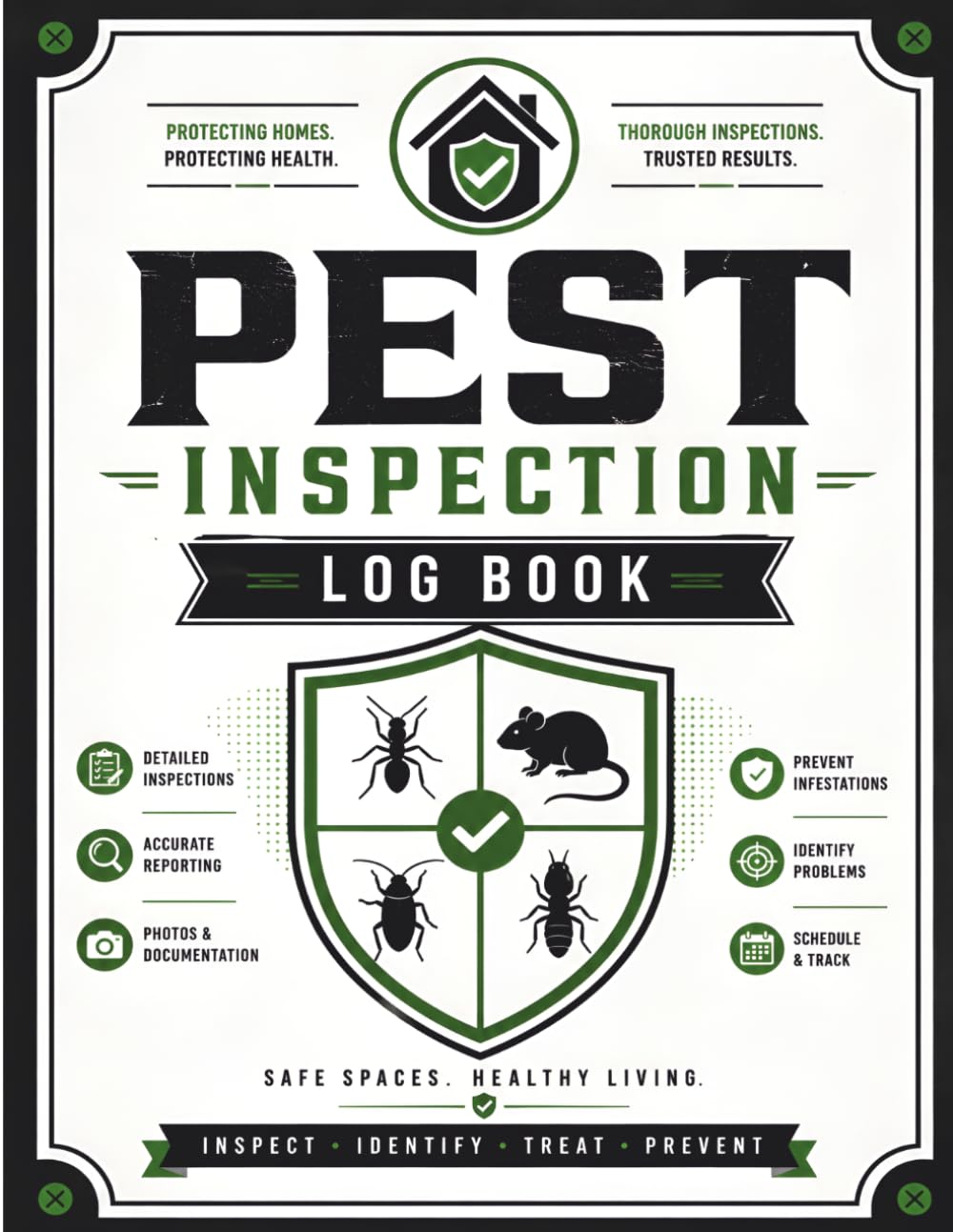 Pest Inspection Log Book: Professional Pest Control Inspection & Service Record Book for Technicians & Contractors baixar o livro de graça