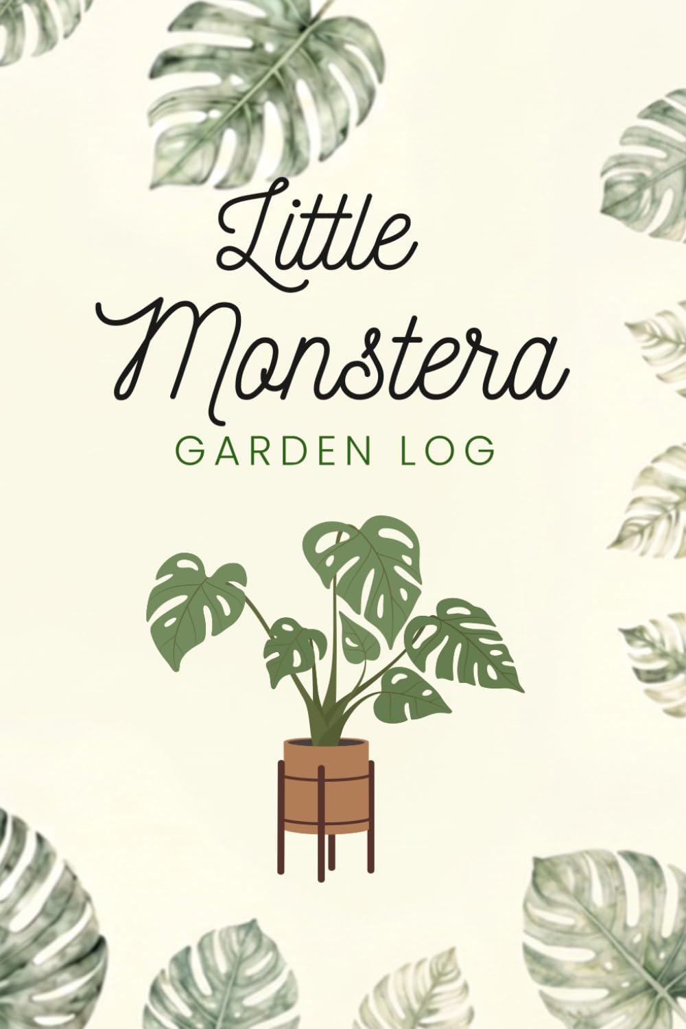 Little Monstera Garden Log: Graph Paper Plant Journal | 110 Grid Pages for Houseplant Care, Monstera Growth Tracking, Botanical Notes, Gardening Planning baixar livro de graça