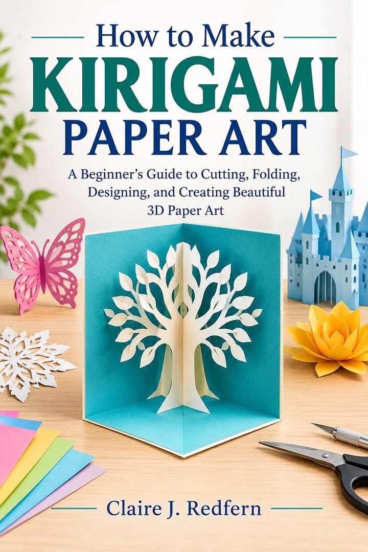 How to Make Kirigami Paper Art: A Beginner’s Guide to Cutting, Folding, Designing, and Creating Beautiful 3D Paper Art (English Edition) baixar livro de graça