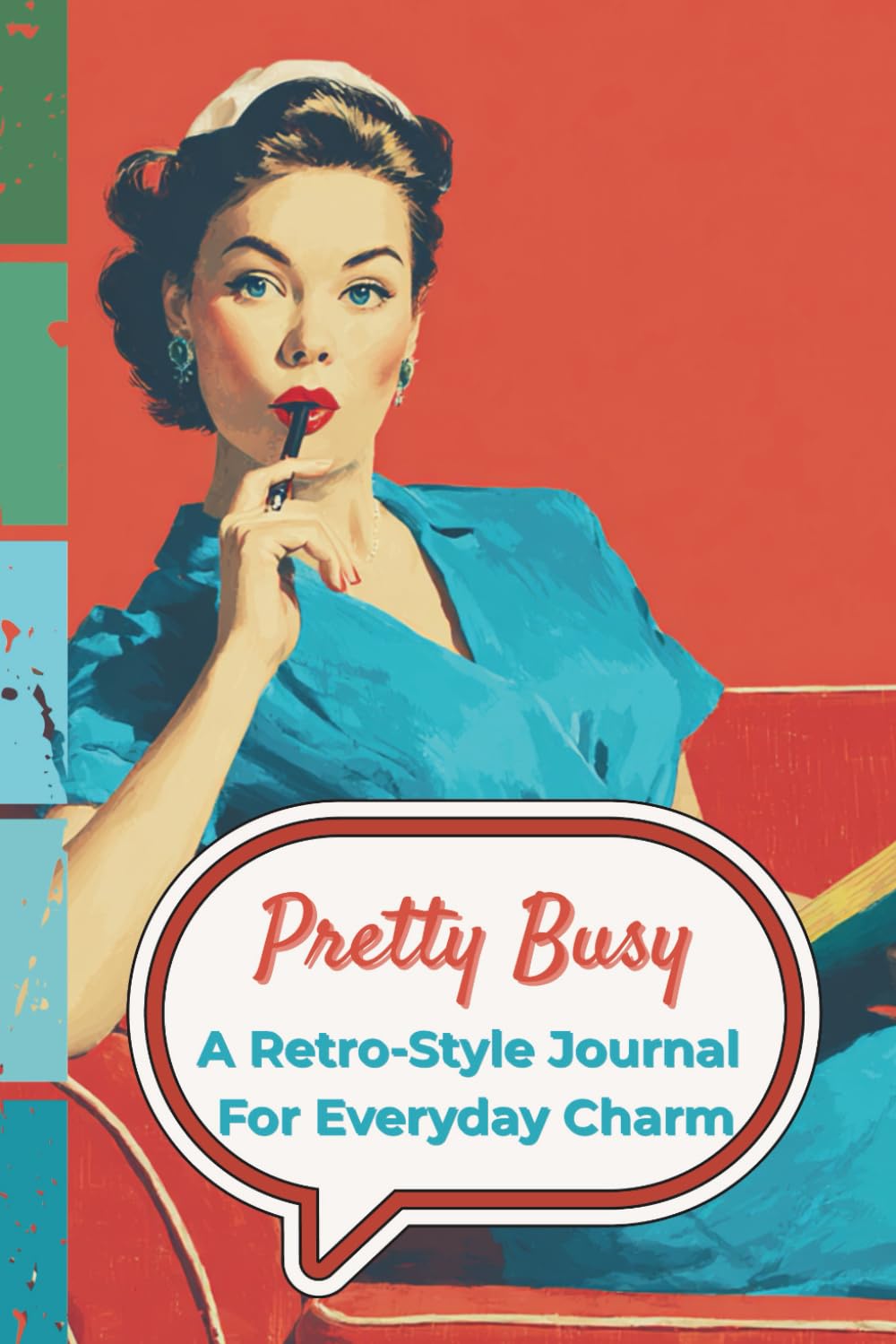 Pretty Busy Journal (Vintage Lady Series): A retro-style planner for busy women, daily tasks, and home organization. baixar o livro de graça