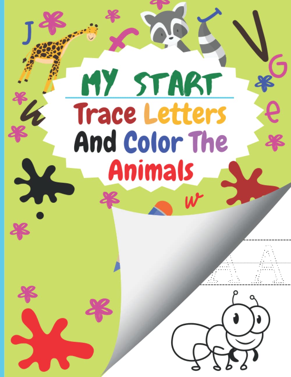 capítulo por capítulo baixar Trace letters and color the animals: MY START, trace letters and color the animals for kids, a great book to give your kids a boost to success in their school life