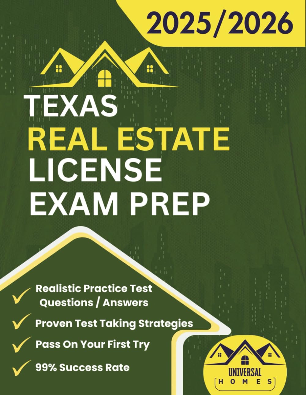 Texas Real Estate License Exam Prep 2025/2026: The Complete And Easy To Follow Licensing Study Guide With Realistic Practice Test Questions / Answers... First Try (Real Estate Exam prep collection) baixar livro de graça