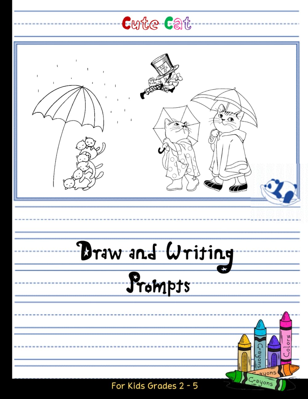 capítulo por capítulo baixar Cute Cat Draw and Writing Prompts for Kids Grades 2 - 5: Primary Journal, Early Creative Story Book