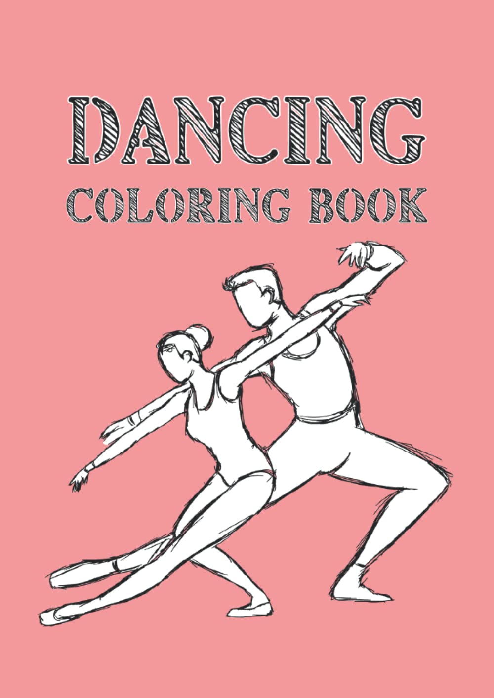 capítulo por capítulo baixar Dancing Coloring Book: Coloring Book Couple Dance 30 pagine, taglia 21 x 29, 7 cm (DIN A4)