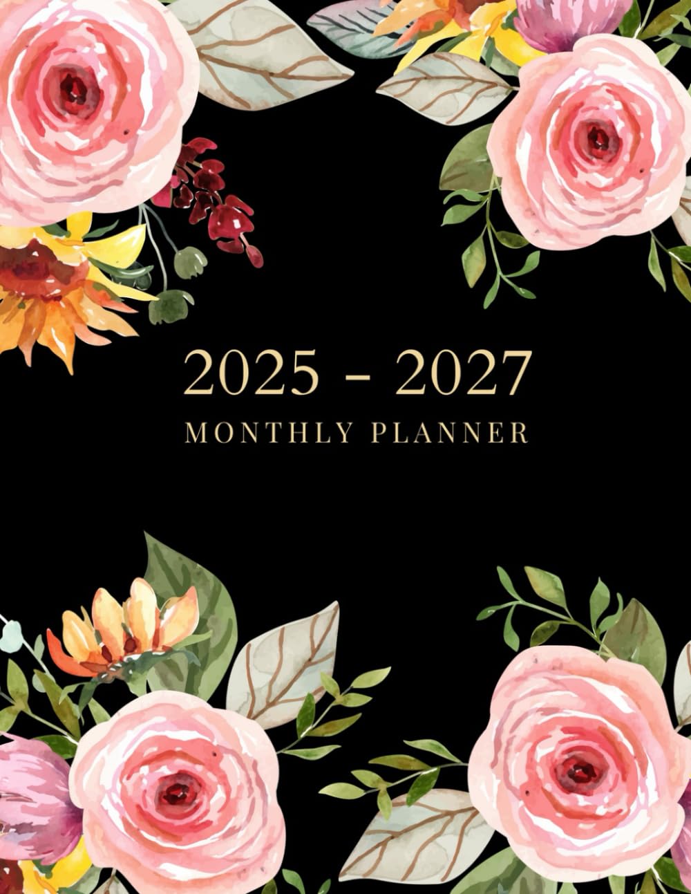 capítulo por capítulo baixar 3 year monthly planner 2025-2027: Three year calendar | January 2025 to December 2027 | Agenda With holidays | For Men & Women, Teen Girls, College Students | large print 8.5 x11 | Flower Cover