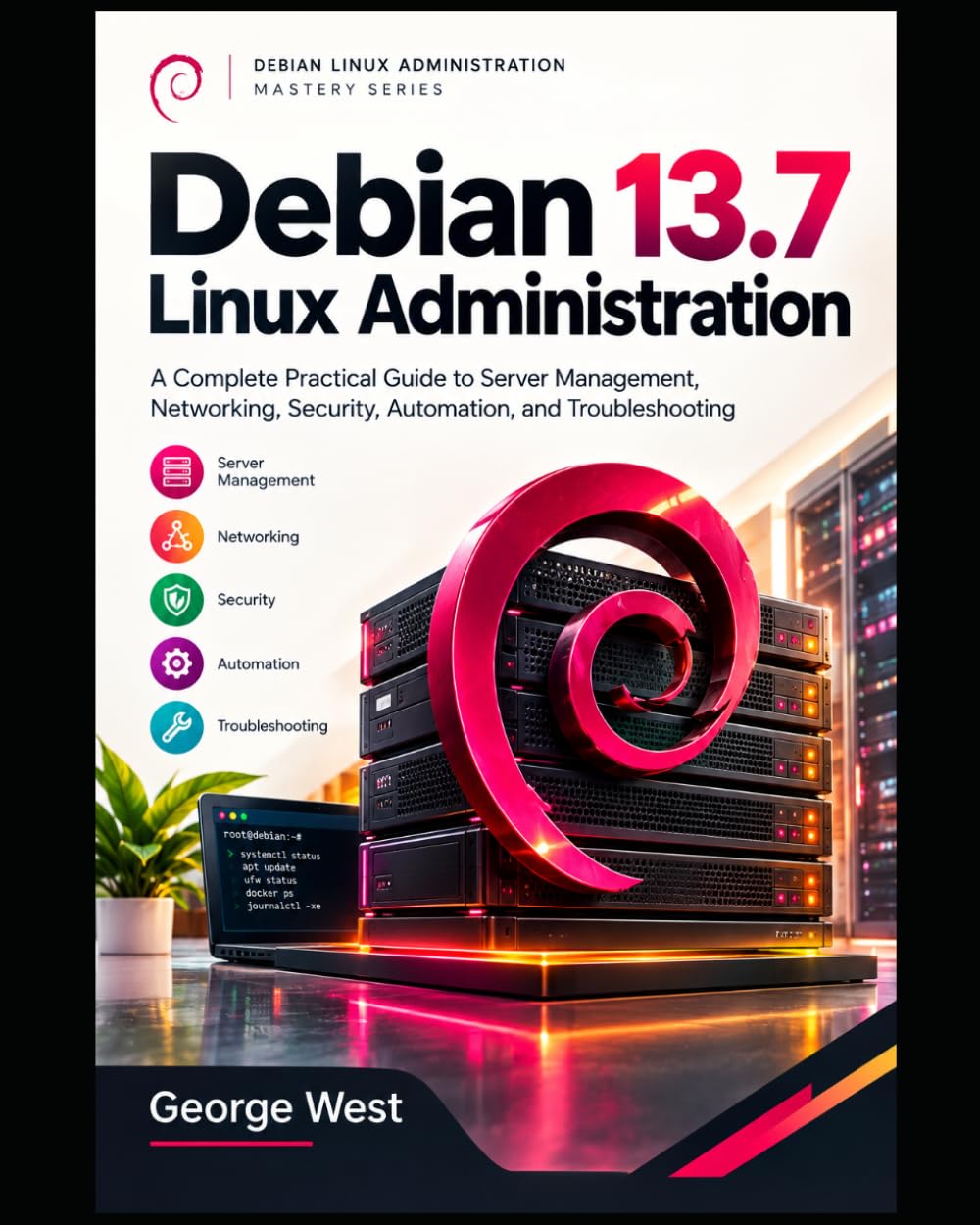 capítulo por capítulo baixar Debian 13.7 Linux Administration: A Complete Practical Guide to Server Management, Networking, Security, Automation, and Troubleshooting