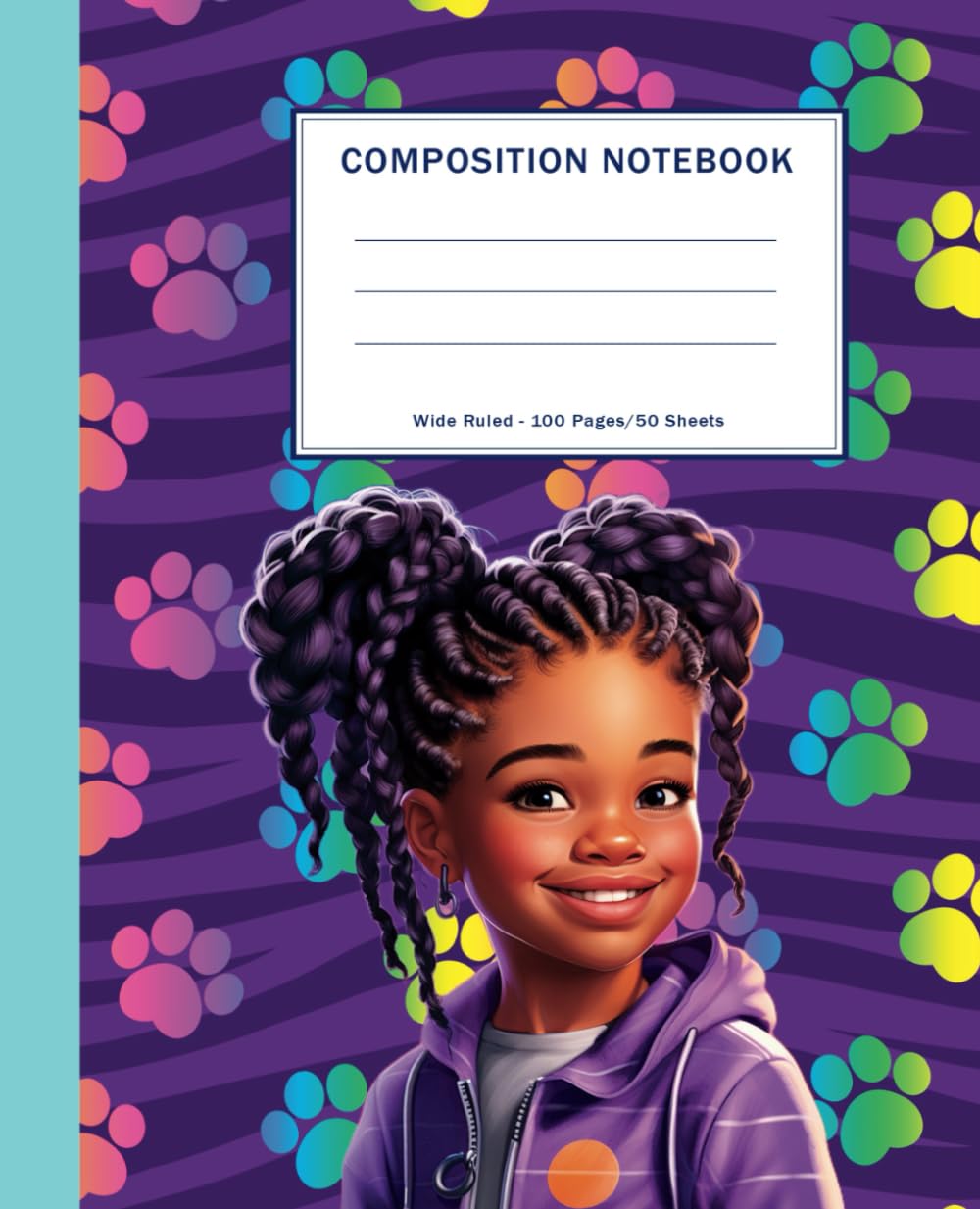 capítulo por capítulo baixar Composition Notebook: Purple Dog Paws Writing Exercise Book For Preteens: Write Your notes, Ideas, Ink, and Imagination,wide ruled, 110 Pages,... Stocking Stuffers, School, Party Bag items
