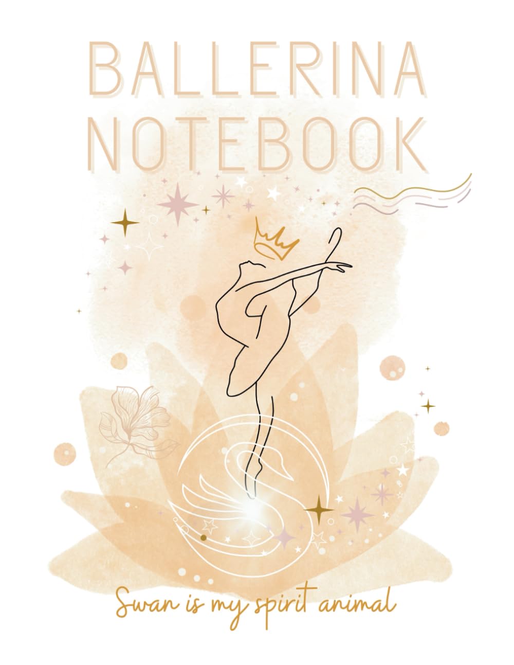 ler totalmente Swan is My Spirit Animal - Ballerina Notebook for Ballet School Students and Classical Dancers gift: Lined pages great for Ballet Dance Education,Arabesque,Pointe,Plié,Tutu,Swan Lake exercise book