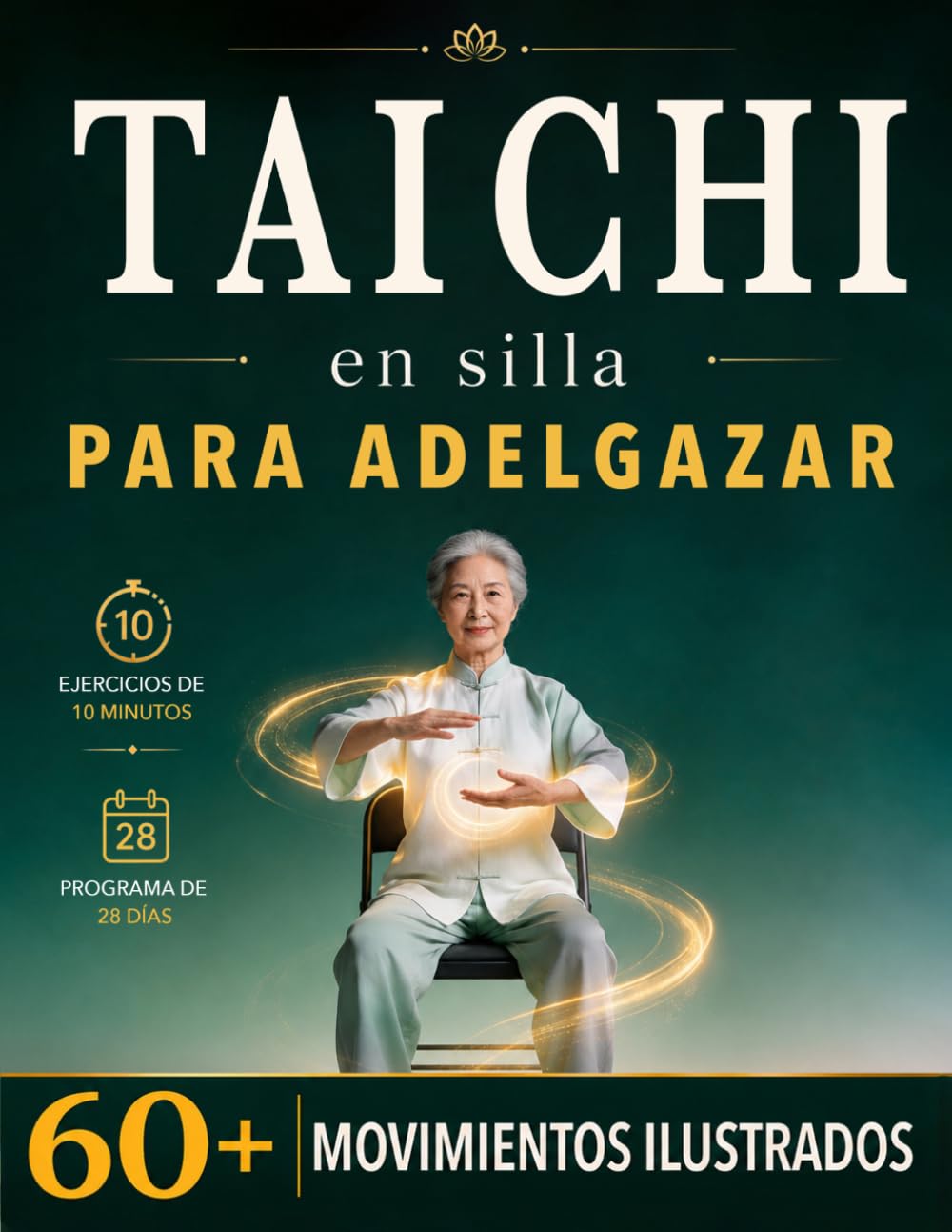 ler totalmente TAI CHI EN SILLA PARA ADELGAZAR: La Práctica Diaria para Sentirte más Ligero, Flexible y Activo con Rutinas de 10 Minutos y Ejercicios Ilustrados.... 28 días. + BONUS y E-BOOK (Spanish Edition)