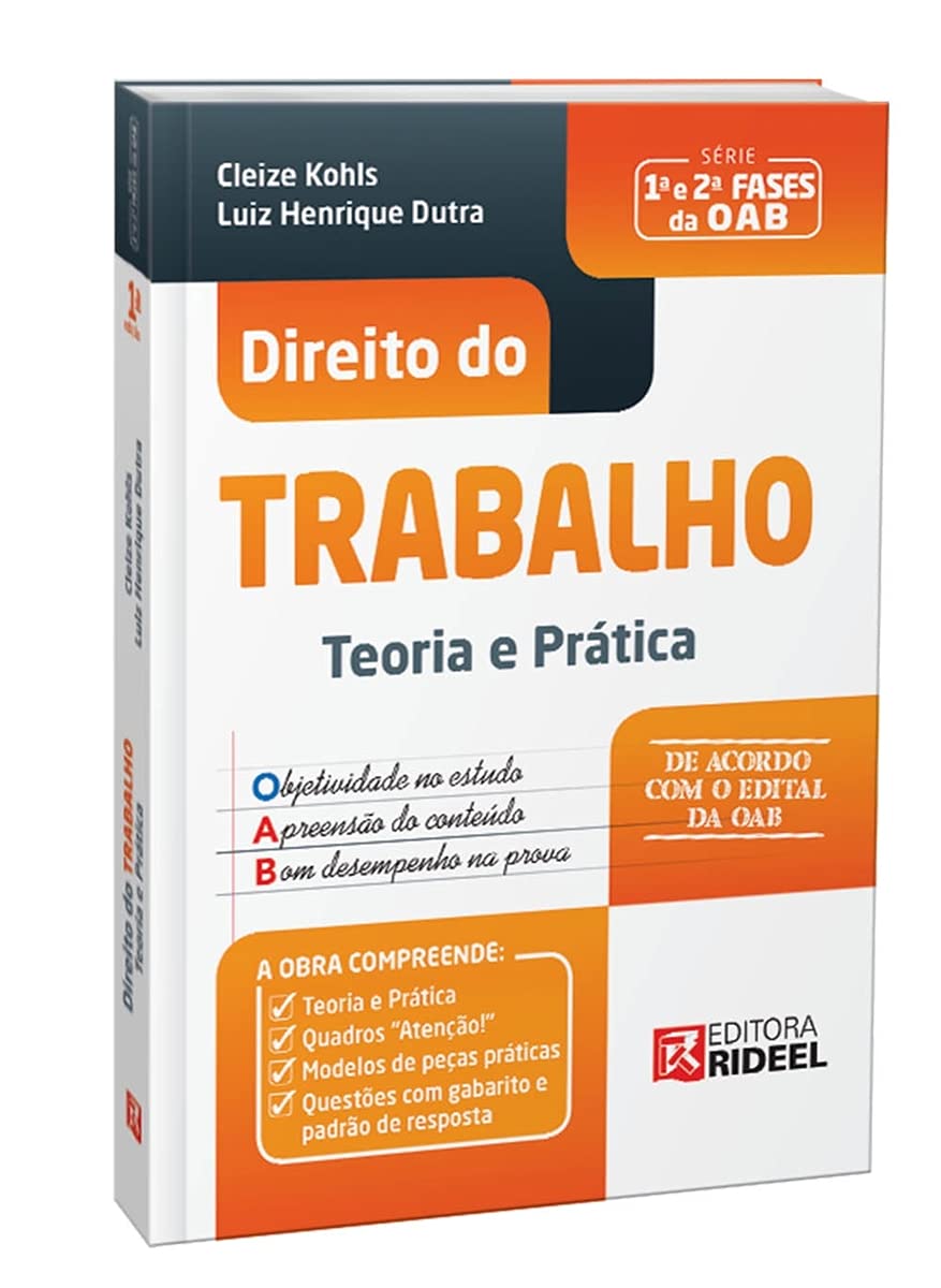 Direito Do Trabalho - Teoria E Prática baixar o livro de graça