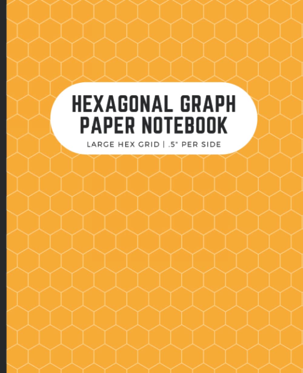capítulo por capítulo baixar Hexagonal Graph Paper Notebook: Large Hex Grid.5 Per Side | Perfect for Gamers, Drawing Maps, Quilters | 7.5x9.25 in, 120 Pages, Citrus Orange