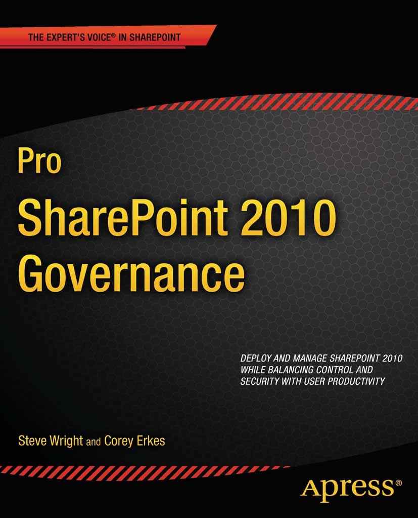 ler totalmente Pro SharePoint 2010 Governance (Expert's Voice in Sharepoint) (English Edition)
