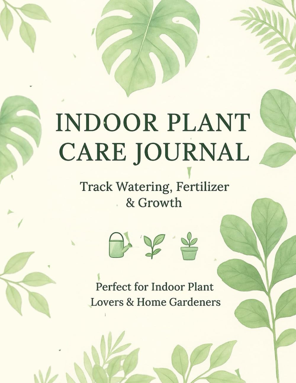 Indoor Plant Care Journal: Track Watering, Fertilizer & Growth baixar livro de graça