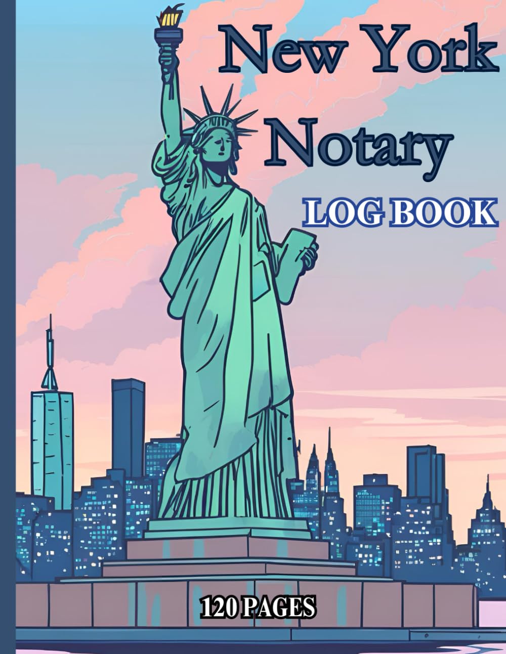 New York Notary Log Book 2024 2025, Sheet for Notarial Actions Recording, Notaries Public Journal, Professional Log, Record Book: 8,5 x 11 po With 120... Notebook for NY People to Write Notarial Acts baixar o livro de graça
