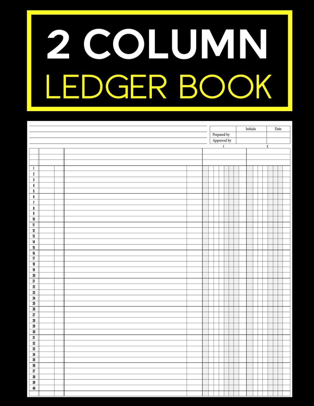 ler totalmente 2 Column Ledger Book: Perfect for Tracking Income, Expenses & Records.