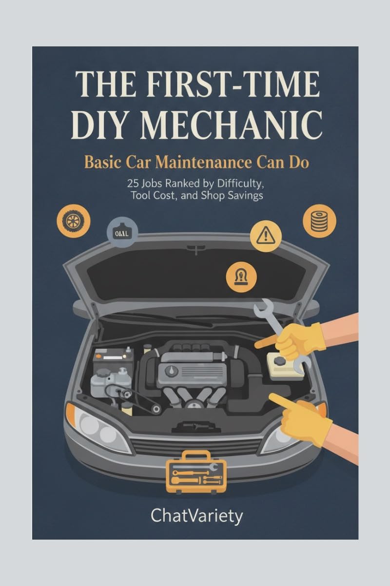 The First-Time DIY Mechanic: Basic Car Maintenance Anyone Can Do: 25 Jobs Ranked by Difficulty, Tool Cost, and Shop Savings (DIY Car Repair & Maintenance Series) (English Edition) baixar o livro de graça