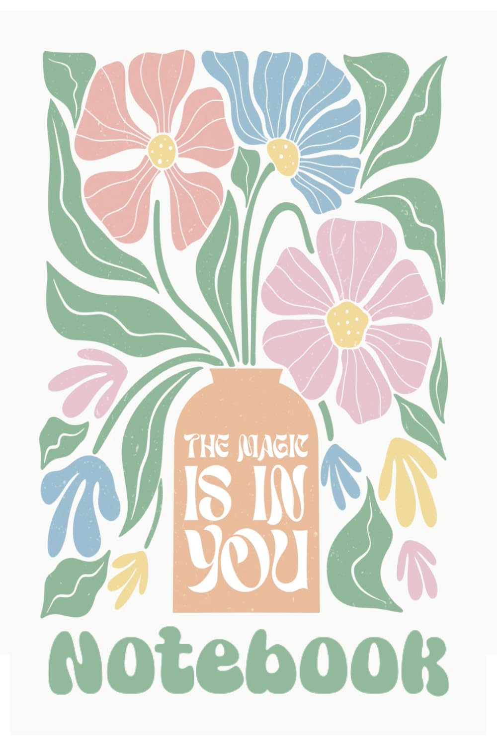 Everyday Notebook: Colorful 60 page lined notebook