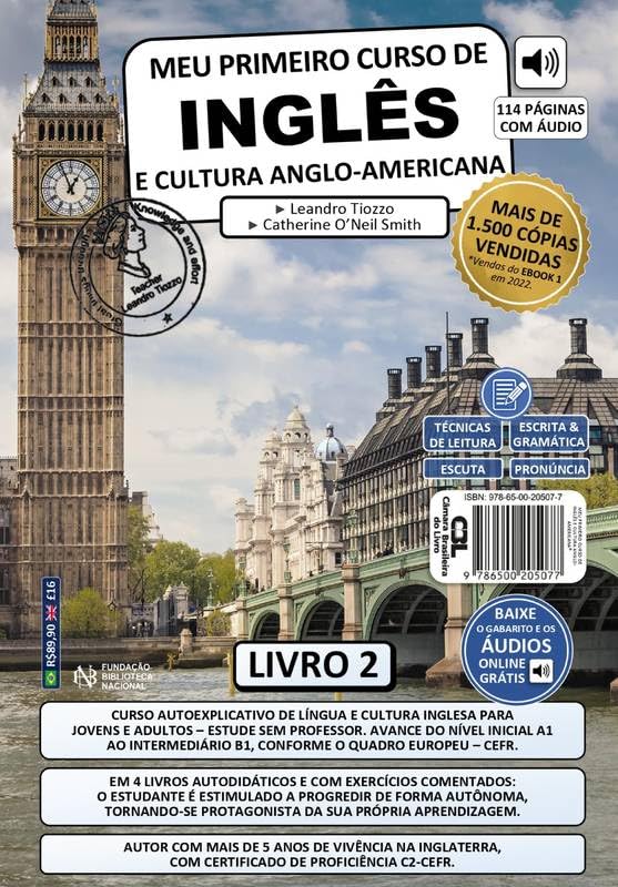 Meu Primeiro Curso de Inglês e Cultura Anglo-americana – LIVRO 2 (Com áudio) baixar livro de graça