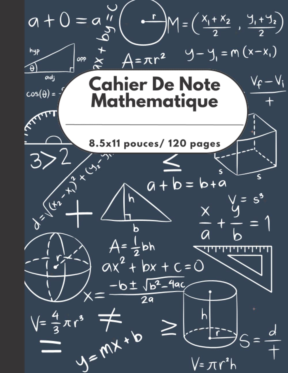 Cahier De Note Mathématique: Cahier De Composition De Papier Millimétré Pour Les Mathématiques, Les Sciences Et L'Ingénierie. (120 Pages) (French Edition) baixar o livro de graça