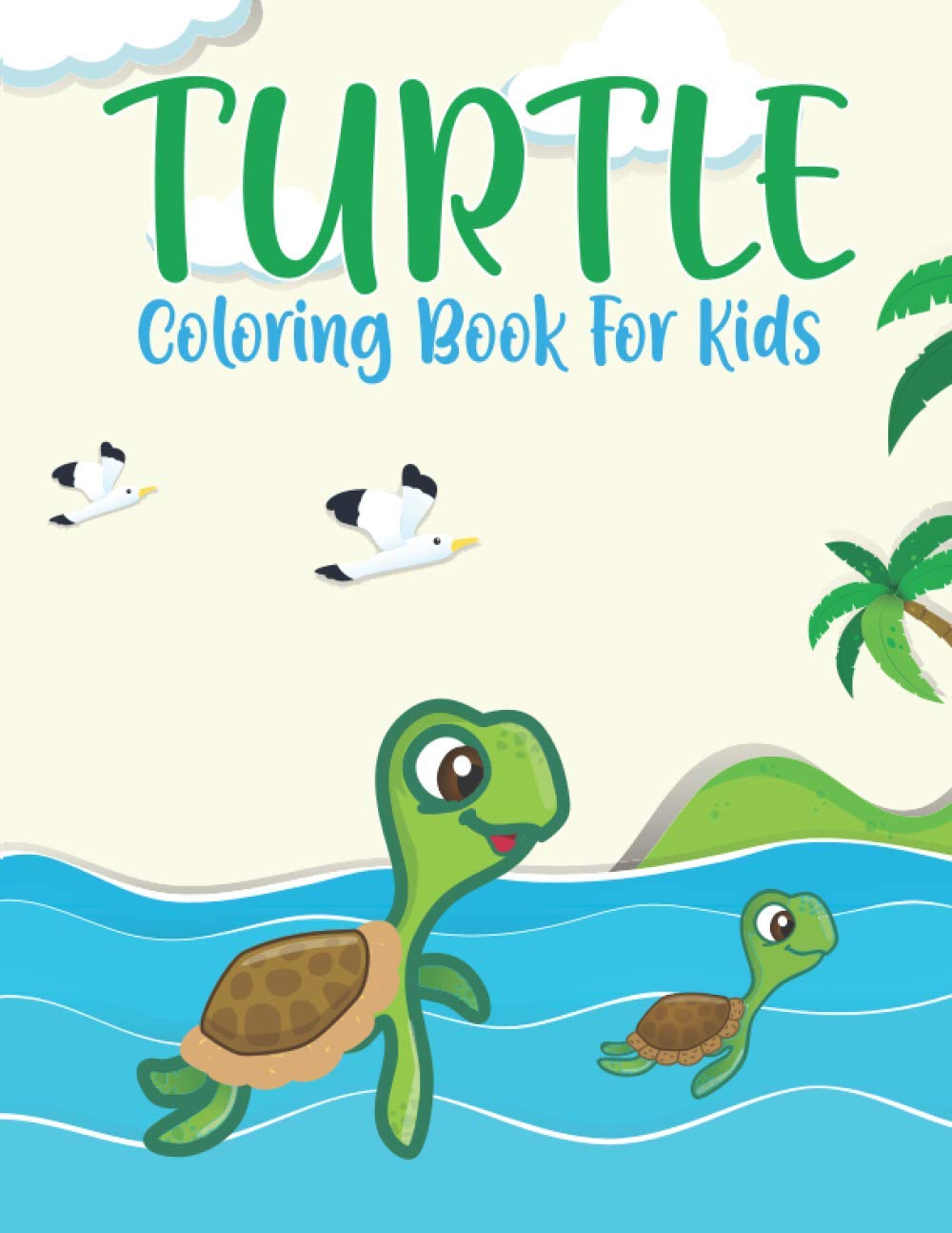 ler totalmente Turtle Coloring Book For Kids: Cute and Funny Turtle Coloring Book for Boys & Girls,, turtle coloring book for kids ages 4-8, Volume-01